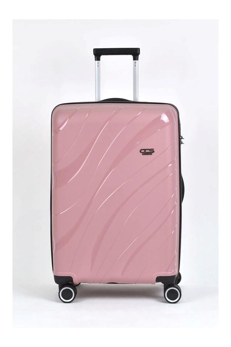 ÇÇS 5223 Polipropilen Orta Boy Valiz  PEMBE