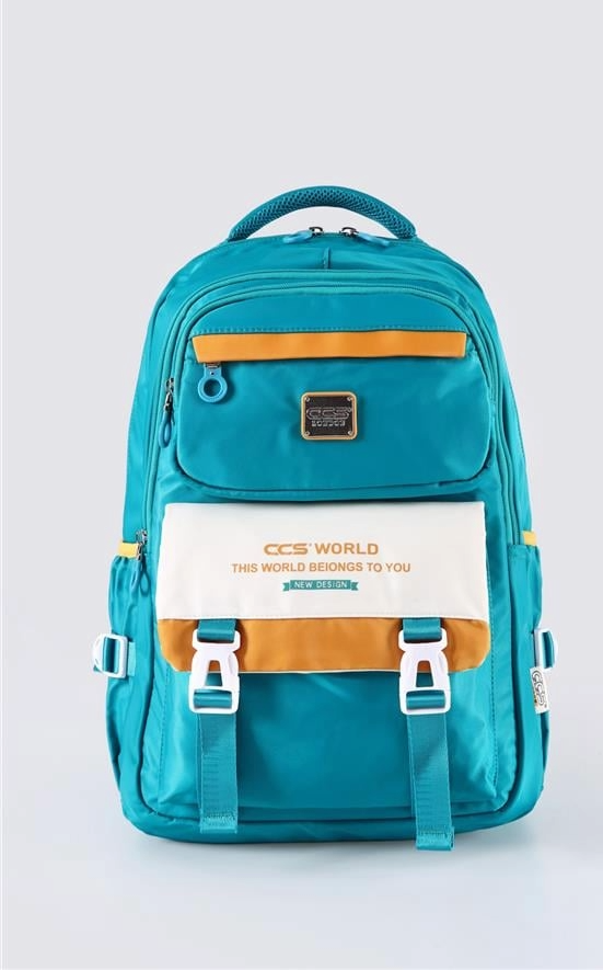 ÇÇS 51687 OKUL ÇANTASI TURKUAZ — görsel 2