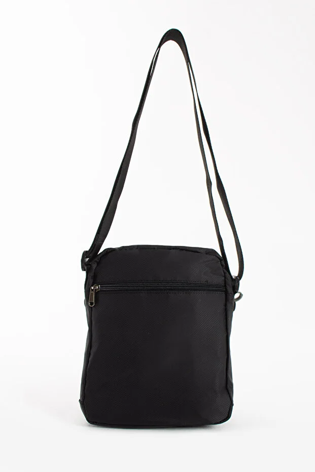 Sanmorris 6022 Unisex 5 Bölmeli Suya Dayanıklı Paraşüt Kumaş Organizer Çanta SİYAH — görsel 3