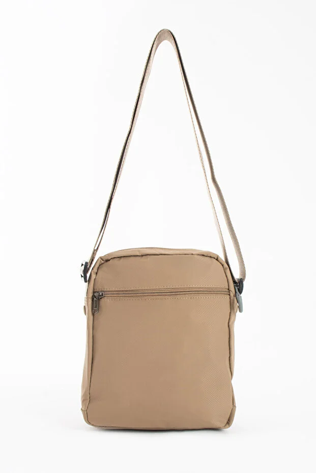 Sanmorris 6022 Unisex 5 Bölmeli Suya Dayanıklı Paraşüt Kumaş Organizer Çanta KOYU BEJ — görsel 3