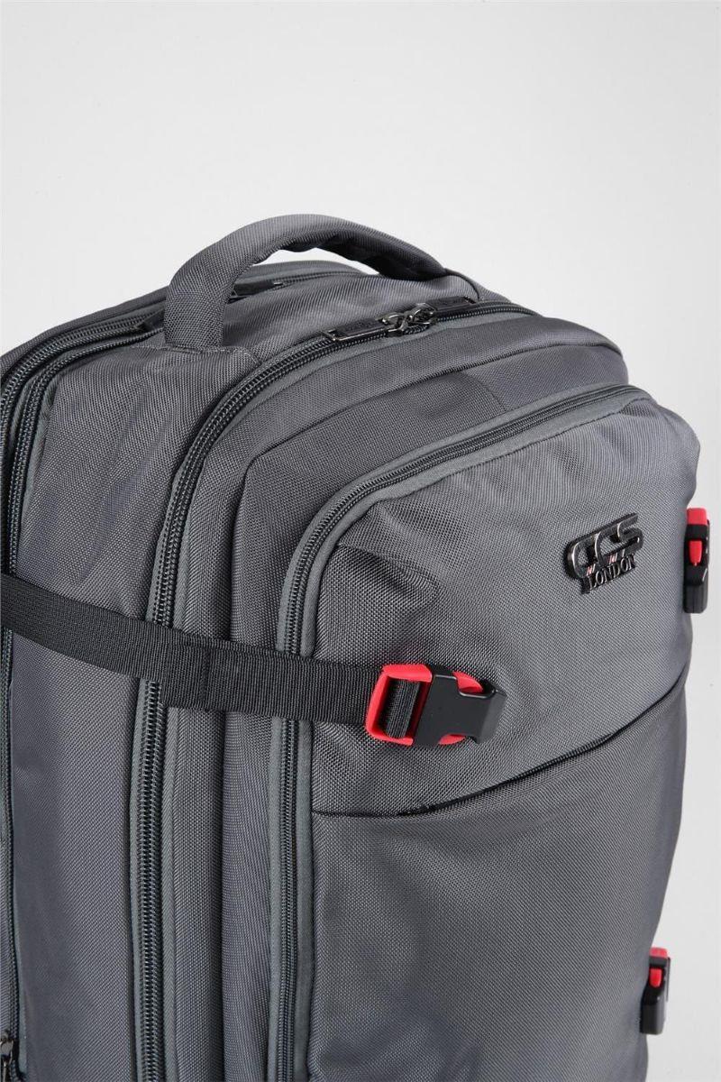 ÇÇS 51527 Seyahat Ve Sırt Çantası GRİ — görsel 3