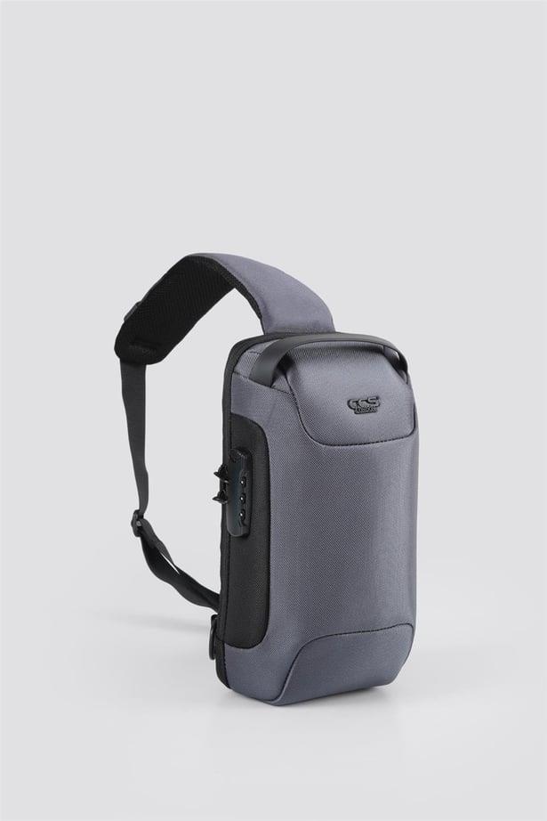 ÇÇS 51463 Tek Askılı Çapraz Çanta-GRİ — görsel 2