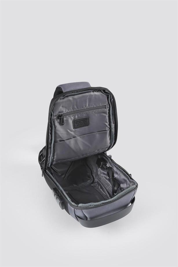 ÇÇS 51463 Tek Askılı Çapraz Çanta-GRİ — görsel 7