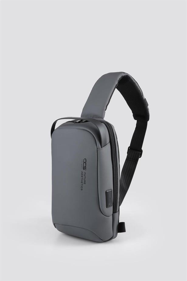 ÇÇS 51465 Tek Askılı Çapraz Çanta-GRİ — görsel 2