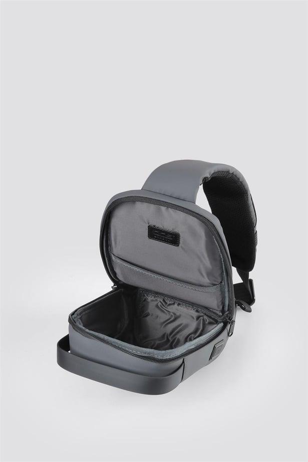 ÇÇS 51465 Tek Askılı Çapraz Çanta-GRİ — görsel 6
