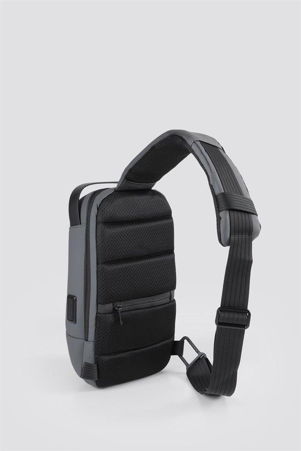 ÇÇS 51465 Tek Askılı Çapraz Çanta-GRİ — görsel 3