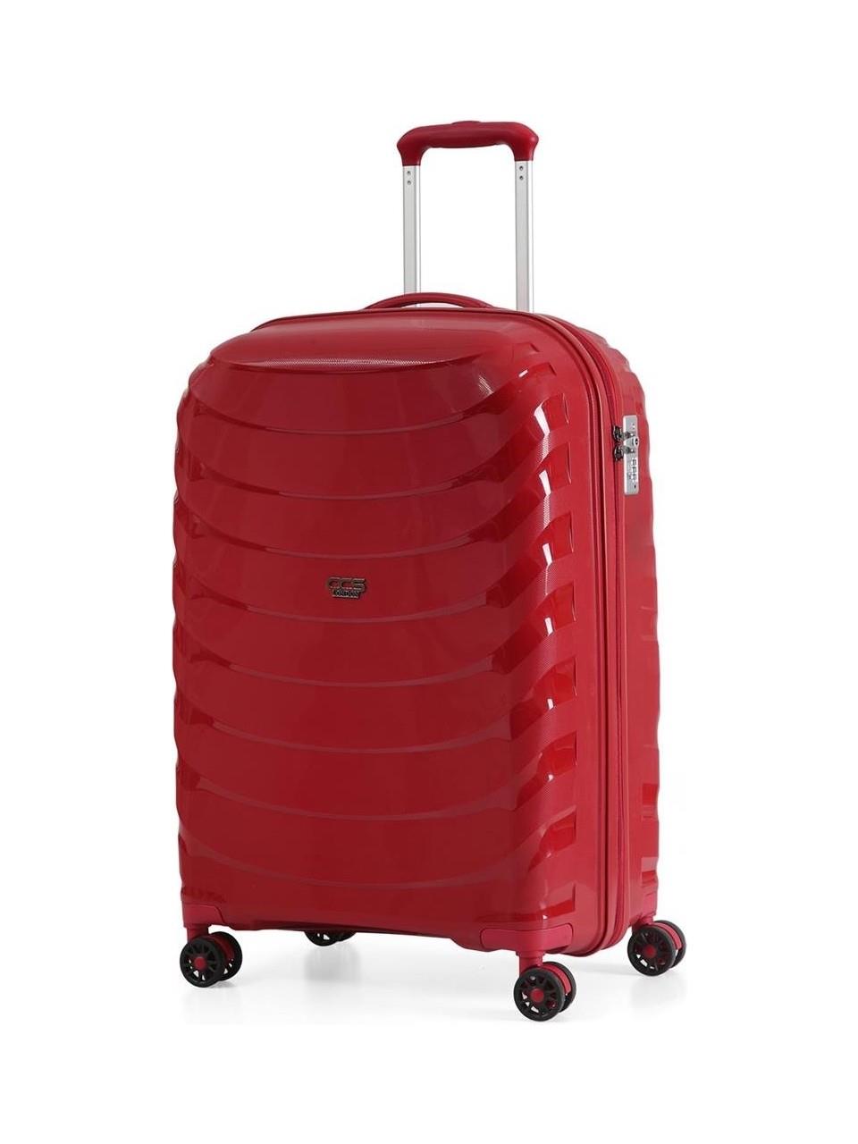 ÇÇS 5263 Polipropilen Kabin Boy Valiz-BORDO — görsel 2