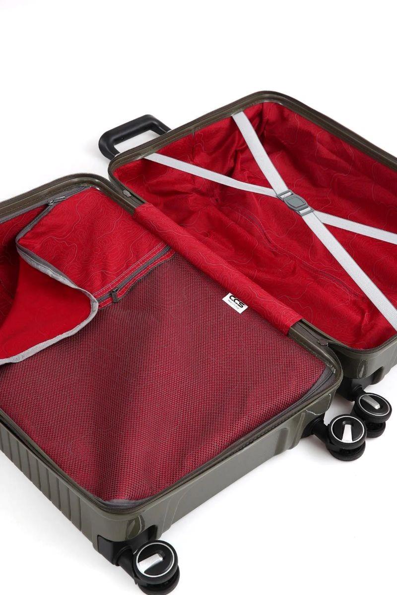 ÇÇS 5239 POLİPROPİLEN 4 LÜ VALİZ SET-HAKİ — görsel 7