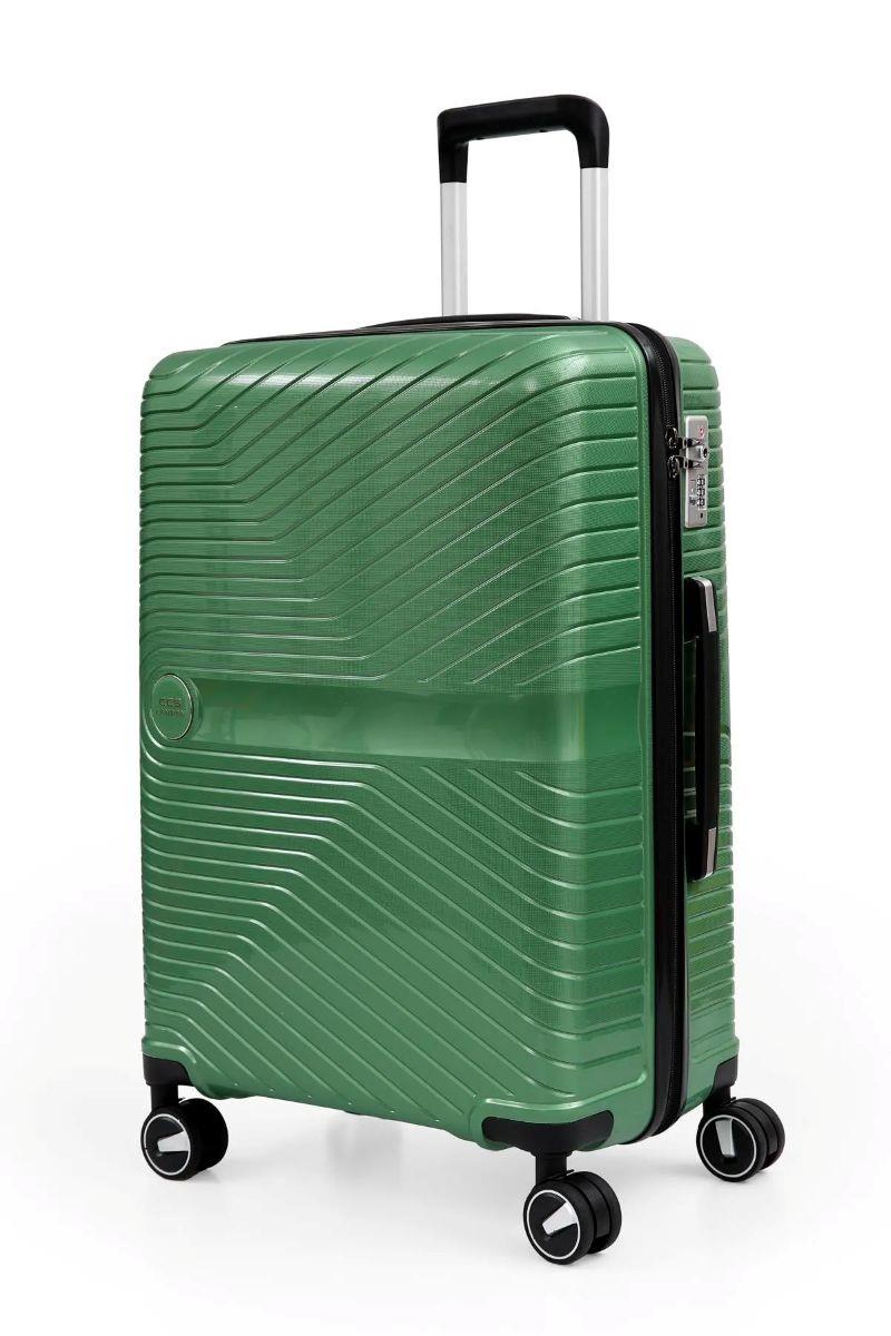 ÇÇS 5239 POLİPROPİLEN 4 LÜ VALİZ SETİ-METALİKYEŞİL — görsel 3