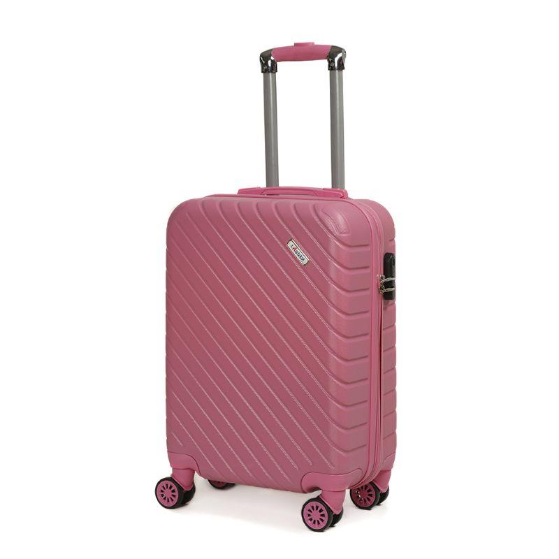 Laguna ABS 638 Açık Pembe Orta Boy Valiz