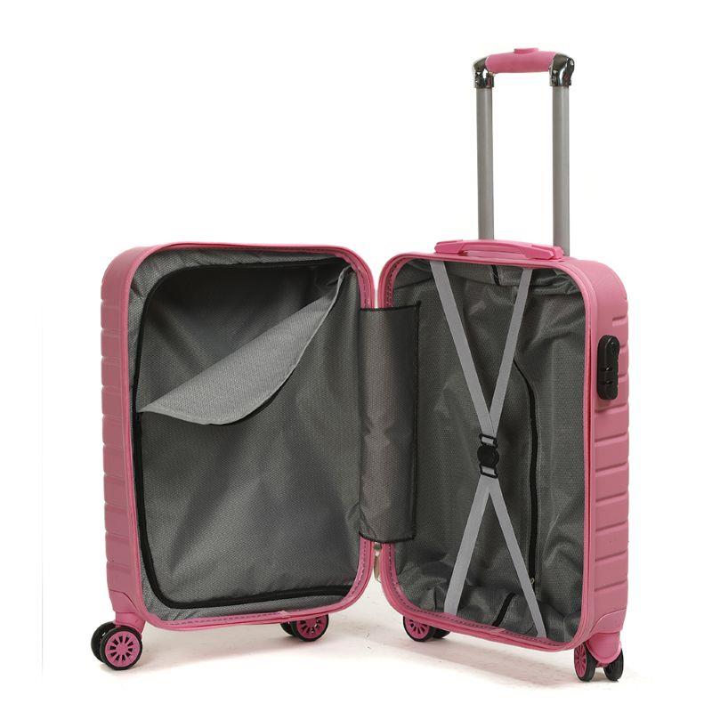 Laguna ABS 638 Açık Pembe Orta Boy Valiz — görsel 5