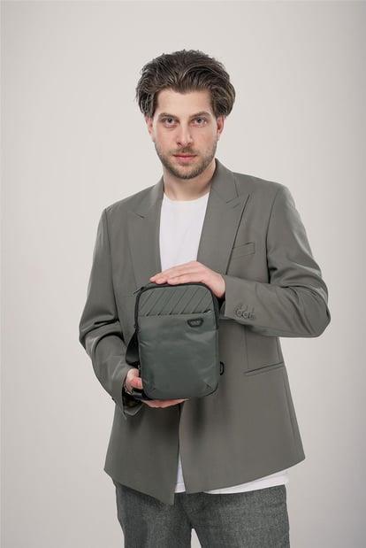 ÇÇS 31632 Askılı Çanta Gri — görsel 2