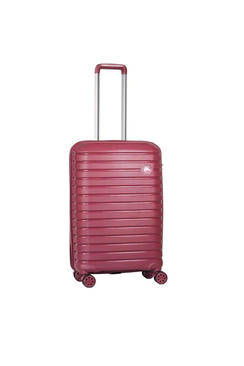 GROUND 10663 Vanille Polipropilen 3'lü Valiz Seti -Bordo — görsel 2
