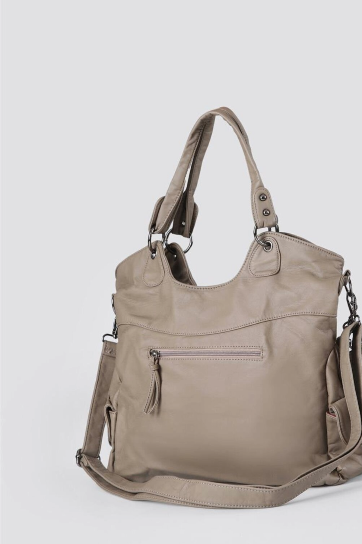 ÇÇS 17229 OMUZ ÇANTASI BEJ — görsel 4