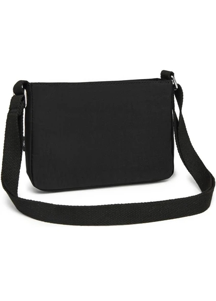 Smart Bags Krinkıl Kumaş Kadın Postacı Çantası 3270 Siyah — görsel 2