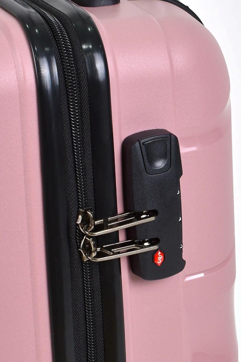 ÇÇS 5223 Polipropilen Kabin Boy Valiz PEMBE — görsel 3