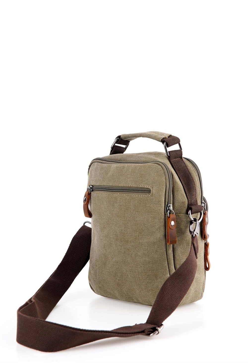 ÇÇS 31357 Kanvas El Çantası Yeşil — görsel 7