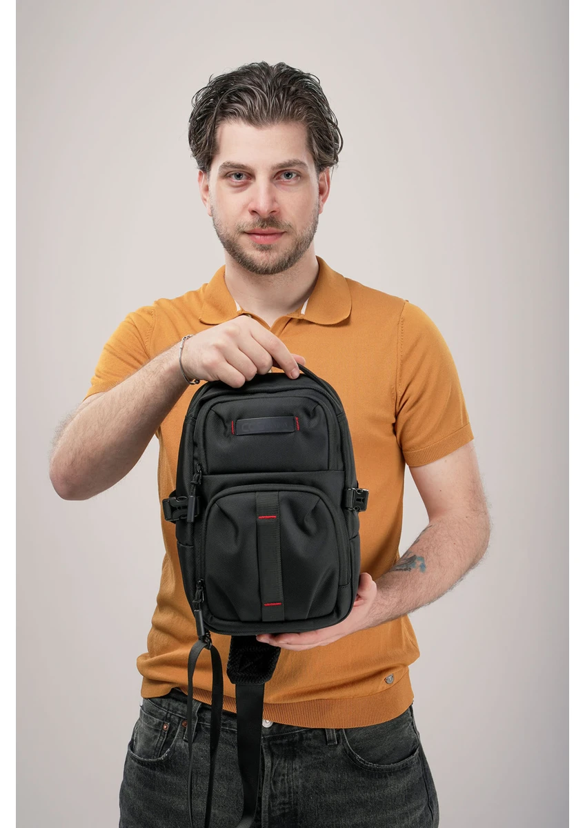 Ççs 31542 Tek Askılı Çapraz Çanta Siyah — görsel 9