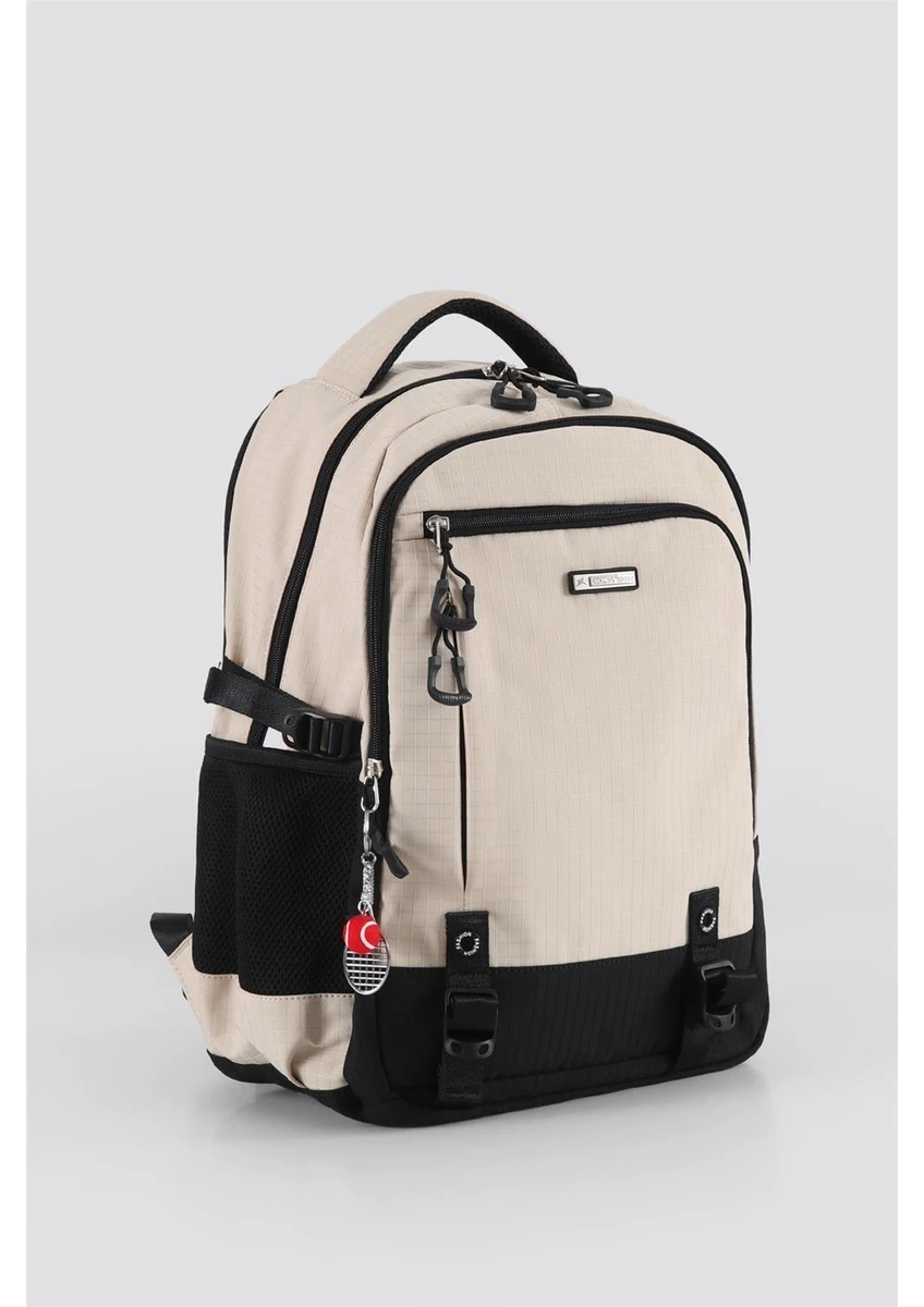 Ççs 51930 Dayanıklı ve Konforlu BEJ Spor, Okul Sırt Çantası